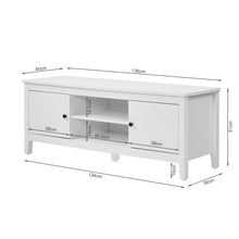 Load image into Gallery viewer, Congo 1.4m Entertainment Unit - White