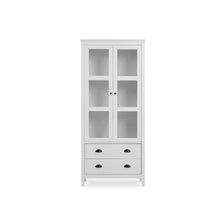Load image into Gallery viewer, Congo Display Cabinet with 2 Drawer - White