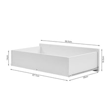 Load image into Gallery viewer, Congo Display Cabinet with 2 Drawer - White