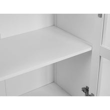 Load image into Gallery viewer, Congo Display Cabinet with 2 Drawer - White