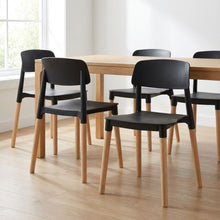Load image into Gallery viewer, Fox Dining Chair - Set of 4 - Black