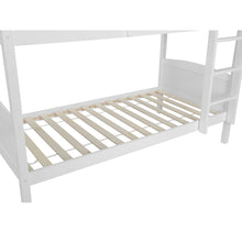Load image into Gallery viewer, Annan Single Wooden Bunk Bed Frame - White
