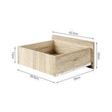 Load image into Gallery viewer, Borneo 5 Drawers Tallboy - Oak