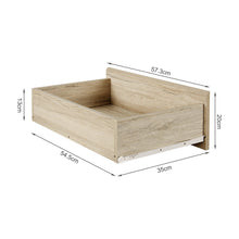 Load image into Gallery viewer, Borneo 8 Drawers Lowboy - Oak