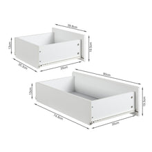 Load image into Gallery viewer, Hudson 6 Drawers Tallboy - White