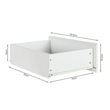 Load image into Gallery viewer, Hudson 6 Drawers Lowboy - White