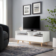 Load image into Gallery viewer, Hudson 1.3M Entertainment Unit - White