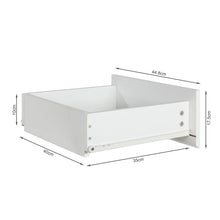 Load image into Gallery viewer, Hudson 1.35m Sideboard Buffet Table - White