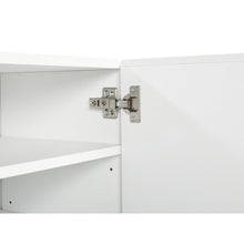 Load image into Gallery viewer, Hudson 3 Door Shoe Cabinet Storage Rack - White