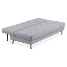 Load image into Gallery viewer, Camden 3 Seater Sofa Bed with Storage - Grey