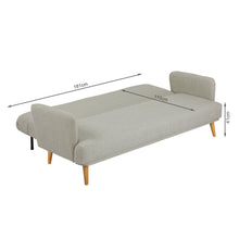Load image into Gallery viewer, Silverton 3 Seater Sofa Bed - Light Grey