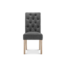 Load image into Gallery viewer, Zoey Upholstered Dining Chair - Set of 2 - Dark Grey