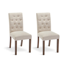 Load image into Gallery viewer, Lucia Upholstered Dining Chair - Set of 2 - Beige
