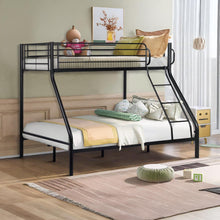 Load image into Gallery viewer, Dobson Metal Triple Bunk Bed - Black