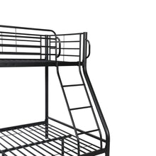 Load image into Gallery viewer, Dobson Metal Triple Bunk Bed - Black