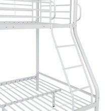 Load image into Gallery viewer, Dobson Metal Triple Bunk Bed - White