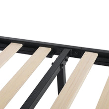 Load image into Gallery viewer, Taylor King Single Metal Bed Frame - Black