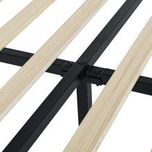 Load image into Gallery viewer, Taylor Double Metal Bed Frame - Black