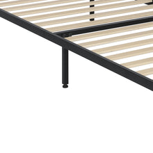 Load image into Gallery viewer, Keira Single Metal Bed Frame - Black