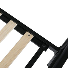 Load image into Gallery viewer, Keira Double Metal Bed Frame - Black