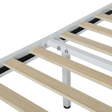 Load image into Gallery viewer, Manaia Queen Metal Bed Frame - White