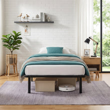 Load image into Gallery viewer, Graham Single Metal Bed Frame - Black
