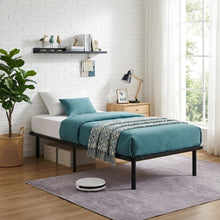 Load image into Gallery viewer, Graham Single Metal Bed Frame - Black