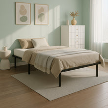 Load image into Gallery viewer, Graham Single Metal Bed Frame - Black