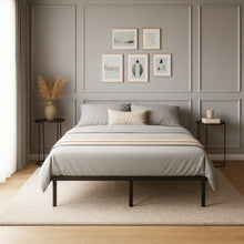 Load image into Gallery viewer, Graham Double Metal Bed Frame - Black