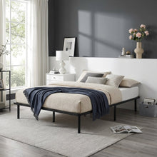 Load image into Gallery viewer, Graham Queen Metal Bed Frame - Black