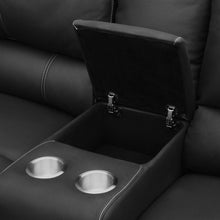 Load image into Gallery viewer, Kingston Electric Recliner Corner Sofa - Black