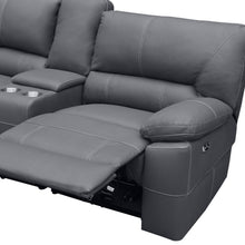 Load image into Gallery viewer, Kingston Electric Recliner Corner Sofa - Grey