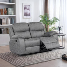 Load image into Gallery viewer, Wilson Manual 2 Seater Recliner Sofa - Grey