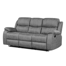 Load image into Gallery viewer, Wilson Manual 3 Seater Recliner Sofa - Grey