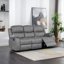 Load image into Gallery viewer, Wilson Manual 3 Seater Recliner Sofa - Grey