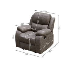Load image into Gallery viewer, Wilson Manual Recliner Chair - Brown