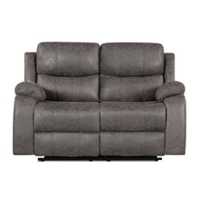 Load image into Gallery viewer, Wilson Manual 2 Seater Recliner Sofa - Brown
