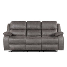 Load image into Gallery viewer, Wilson Manual 3 Seater Recliner Sofa - Brown