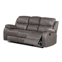 Load image into Gallery viewer, Wilson Manual 3 Seater Recliner Sofa - Brown