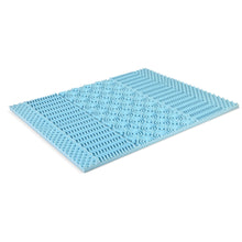 Load image into Gallery viewer, Zonelux 5 Zone Gel Memory Foam Mattress Topper - Queen