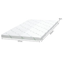 Load image into Gallery viewer, Dream Flip Dual Sided Memory Foam Mattress Topper - King Single