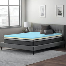 Load image into Gallery viewer, Dream Flip Dual Sided Memory Foam Mattress Topper - King