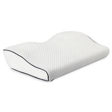 Load image into Gallery viewer, Form Fit Memory Foam Contour Neck Support Pillow 59.5cm x 33cm x 10.5/5.5cm