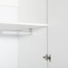 Load image into Gallery viewer, Tongass 4 Door Wardrobe with 3 Drawers - White