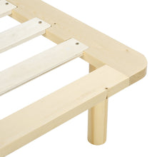 Load image into Gallery viewer, Ohio Single Wooden Bed Base - Natural