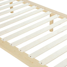 Load image into Gallery viewer, Ohio Single Wooden Bed Base - Natural