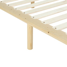 Load image into Gallery viewer, Ohio King Single Wooden Bed Base - Natural