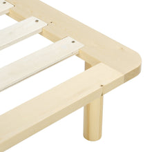 Load image into Gallery viewer, Ohio King Single Wooden Bed Base - Natural