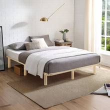 Load image into Gallery viewer, Ohio Double Wooden Bed Base - Natural