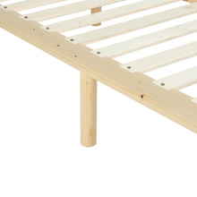 Load image into Gallery viewer, Ohio Queen Wooden Bed Base - Natural